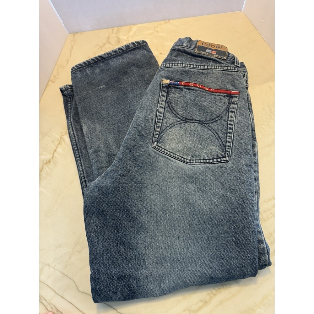 COOGI Down Under Blue Jeans Mens 36x31 Denim Australia Cotton Vintage Style